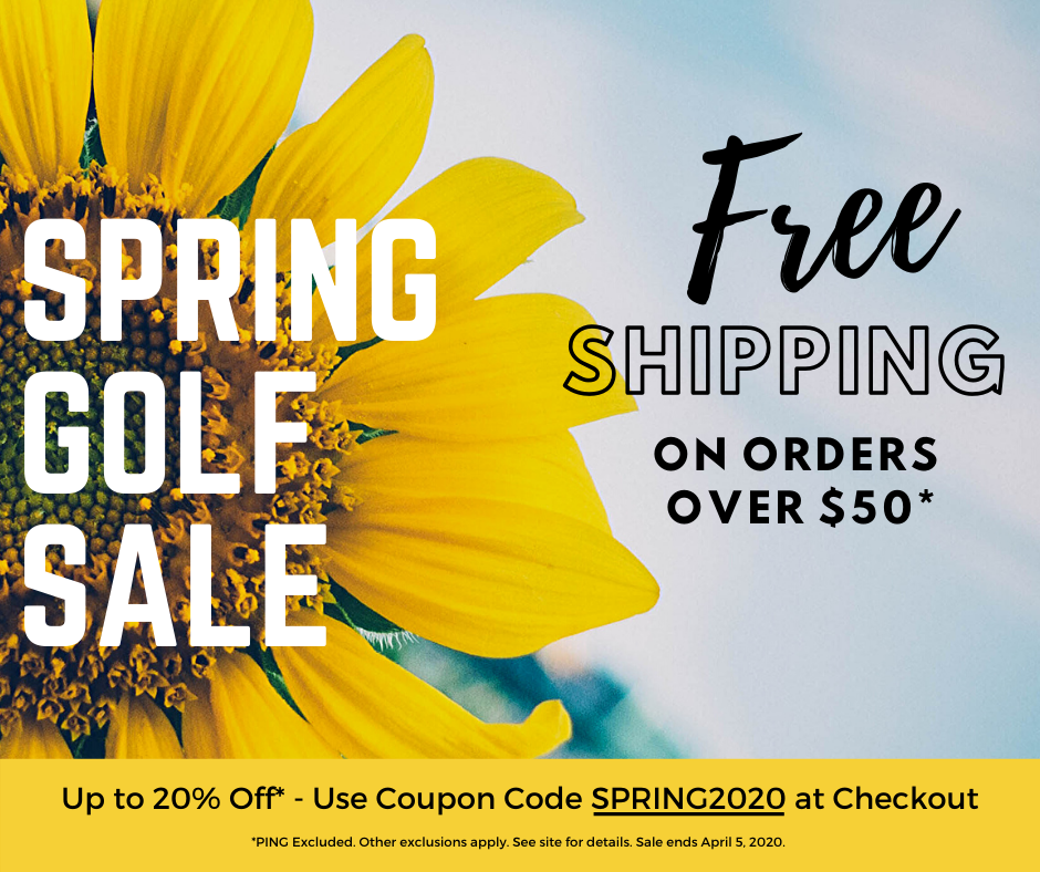 Spring Golf Sale at Morton Golf Sales - Save Up to 20% with Coupon Code SPRING2020