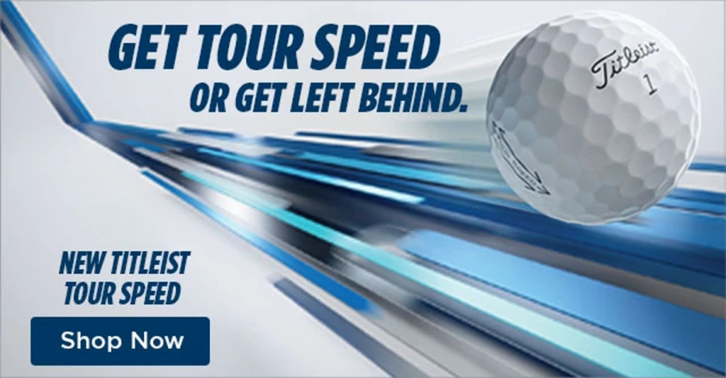 Shop Titleist Tour Speed Golf Balls Now