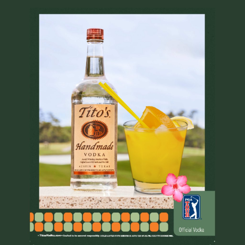 Tito's Handmade Vodka Azalea Cocktail