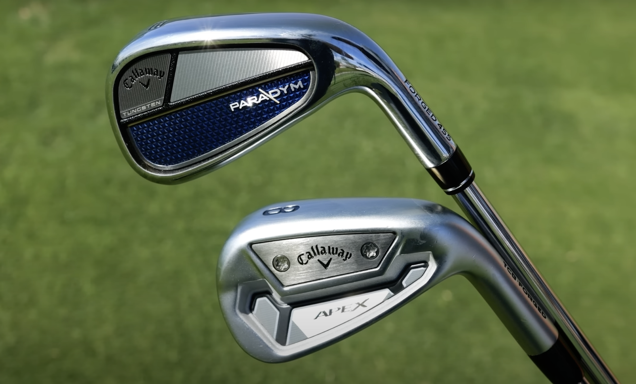 Callaway Paradym Irons vs. Apex TCB Irons