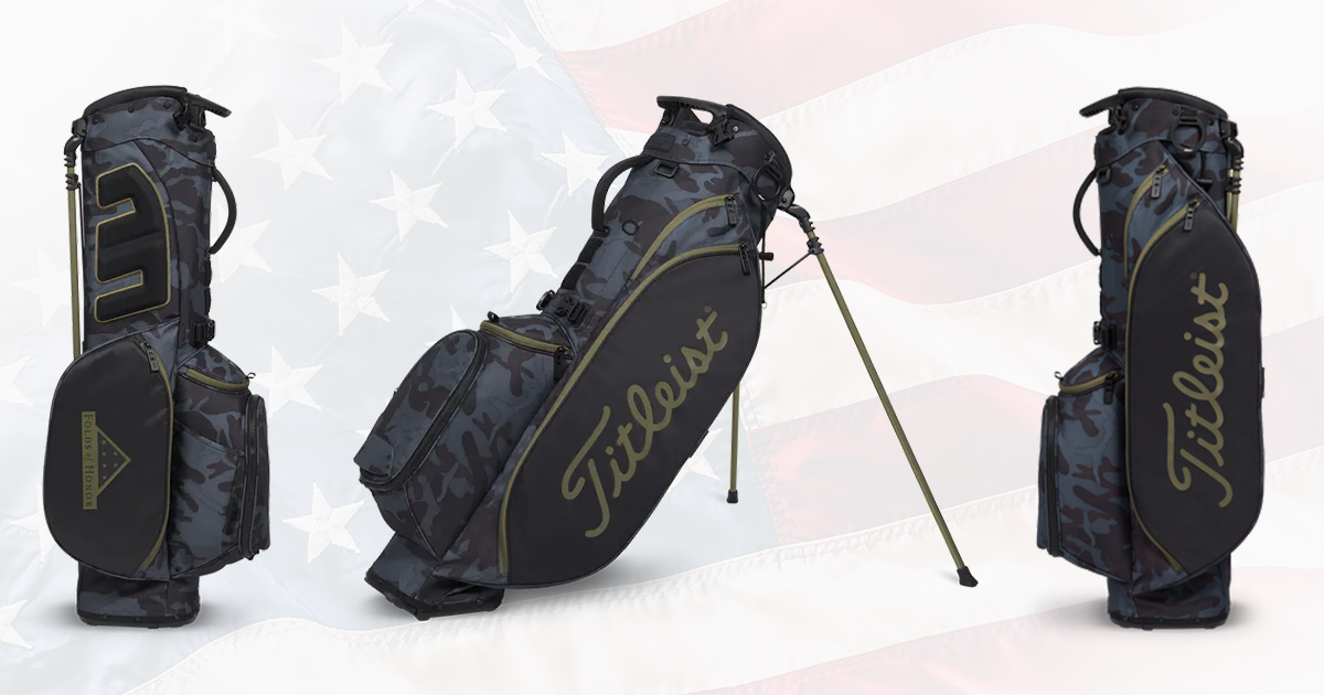 Proudly Carrying The Legacy The Titleist Folds Of Honor Players 4   Bag 2 