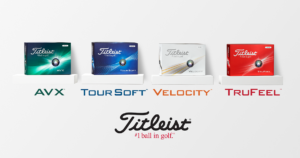 Titleist's 2024 golf balls, including Tour Soft, TruFeel, Velocity, and AVX