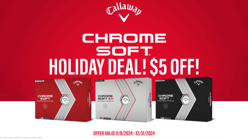 callaway chrome soft $5 off